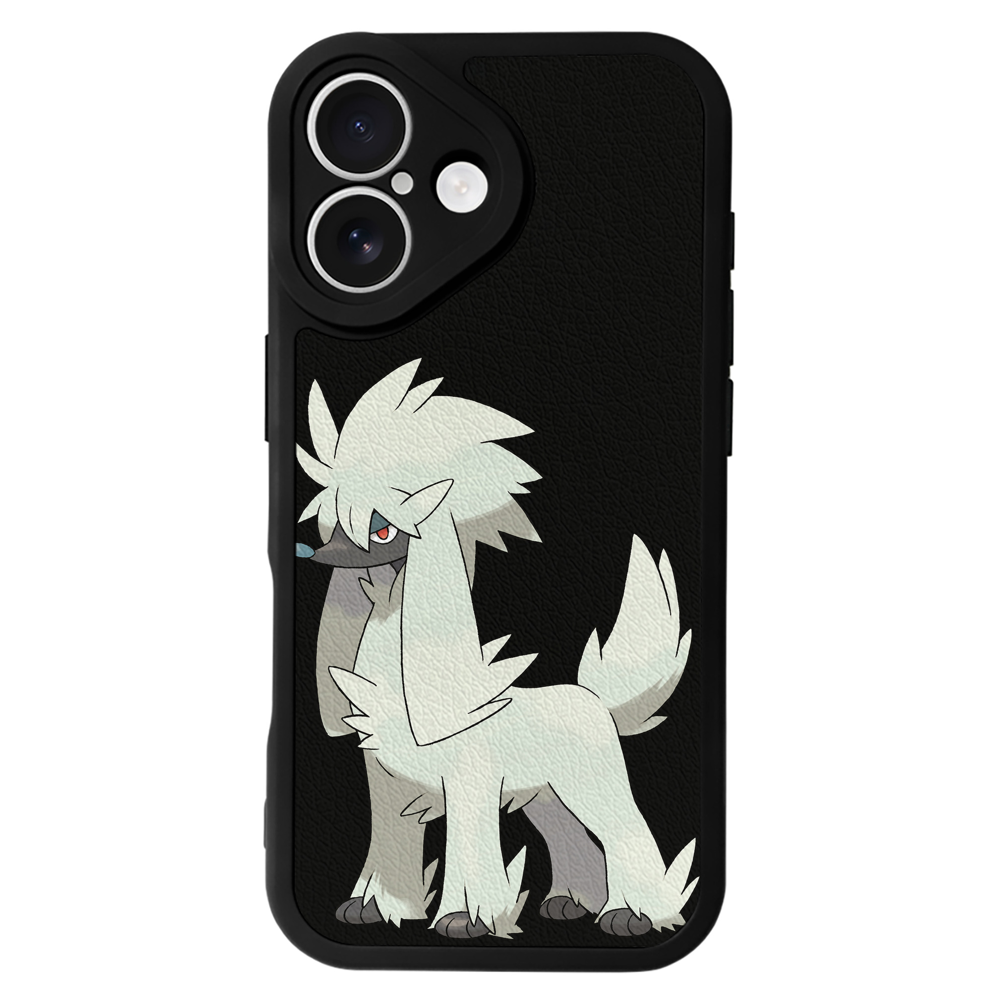 （画像用） ポケットモンスター Pokémon 【iPhone 16シリーズ対応】シリコンスマホケース（レザー調） 材質：シリコン